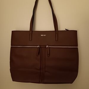 Nine West Brown Tote Bag